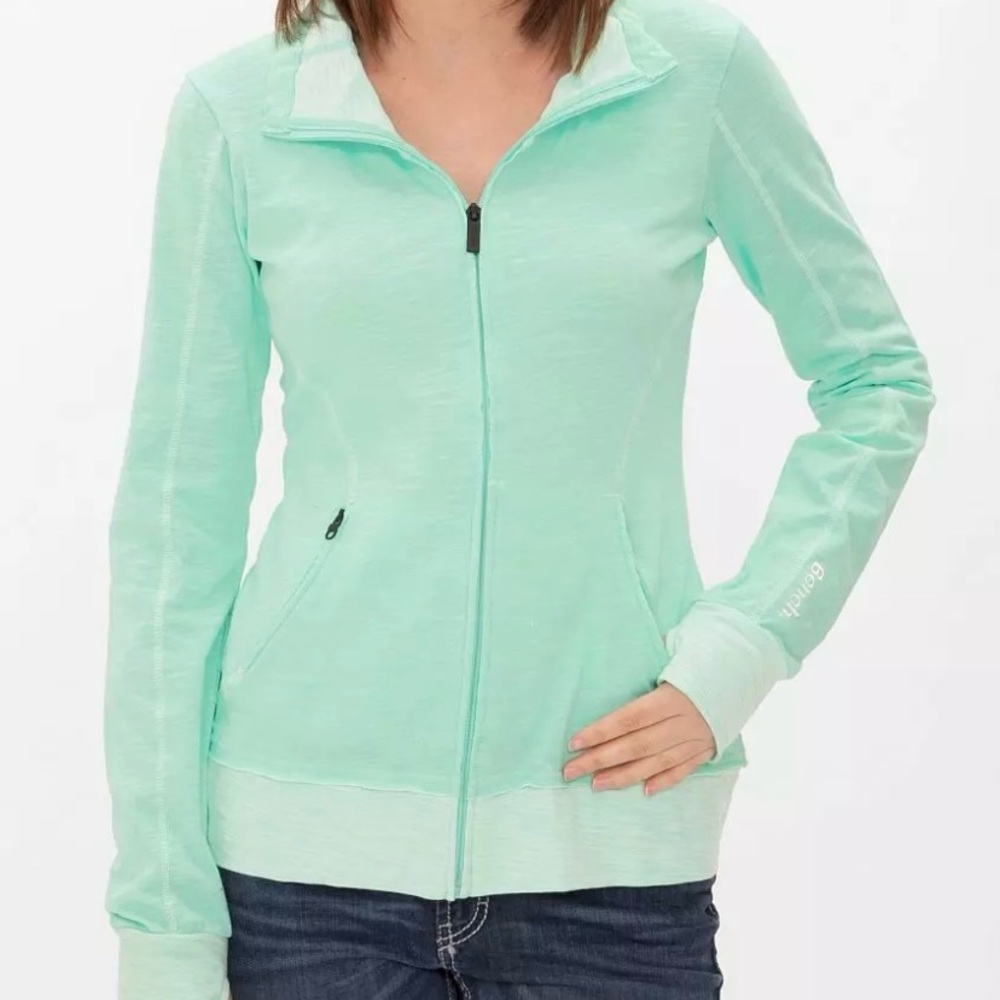 4/$20 Sale Bench Mint Green Zip-Up Jacket